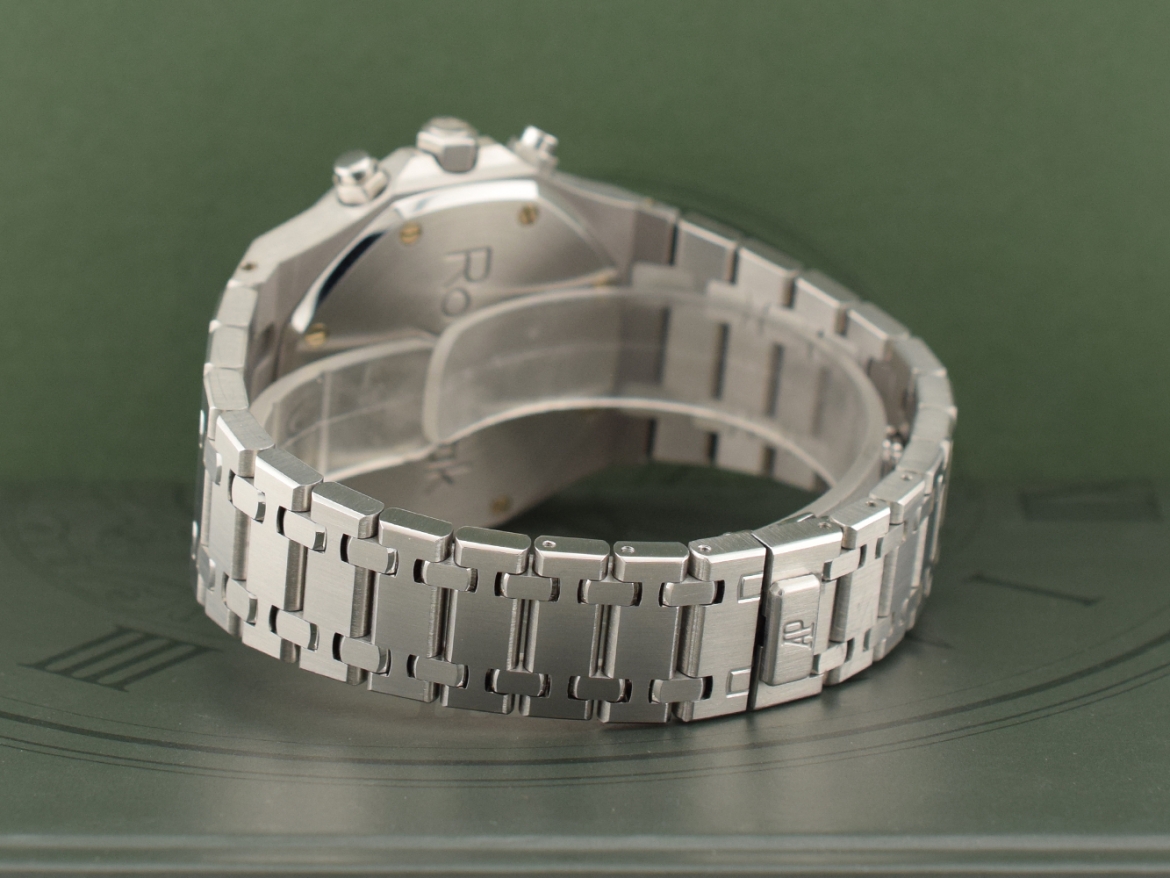 39mm Chronograph Blue Dial Full Set