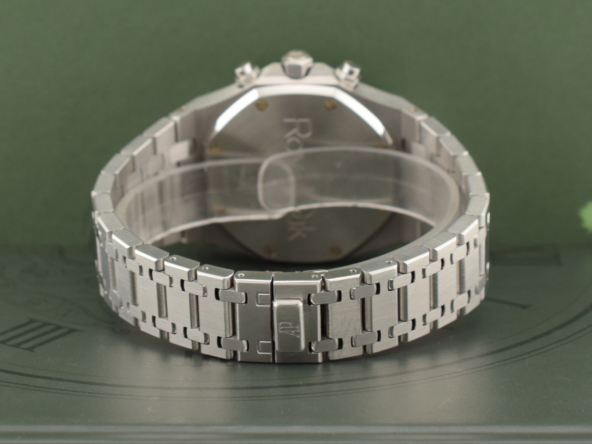 39mm Chronograph Blue Dial Full Set