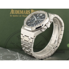 39mm Chronograph Blue Dial Full Set