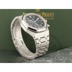 39mm Chronograph Blue Dial Full Set