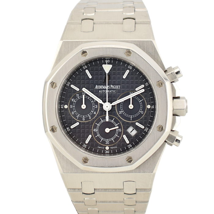 39mm Chronograph Blue Dial Full Set