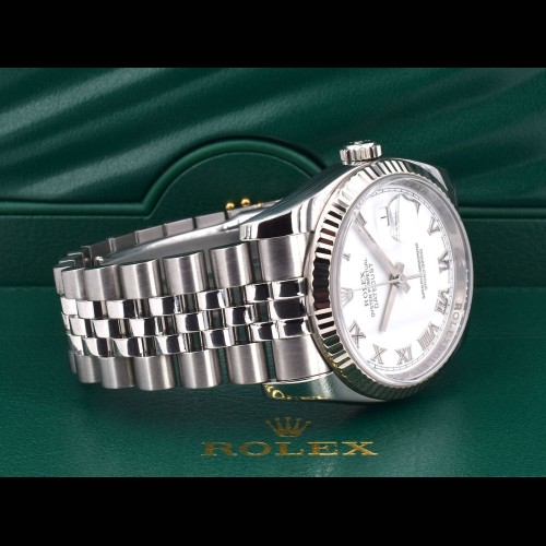 116234 White Roman Dial - Full Set 36mm
