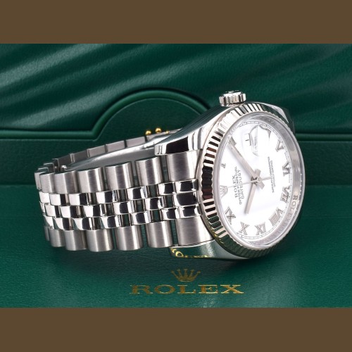 116234 White Roman Dial - Full Set 36mm