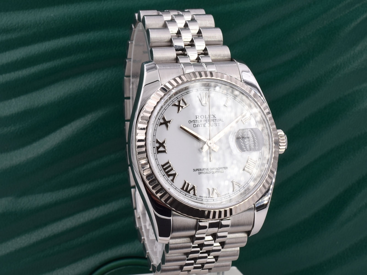 116234 White Roman Dial - Full Set 36mm