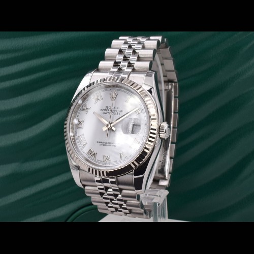 116234 White Roman Dial - Full Set 36mm