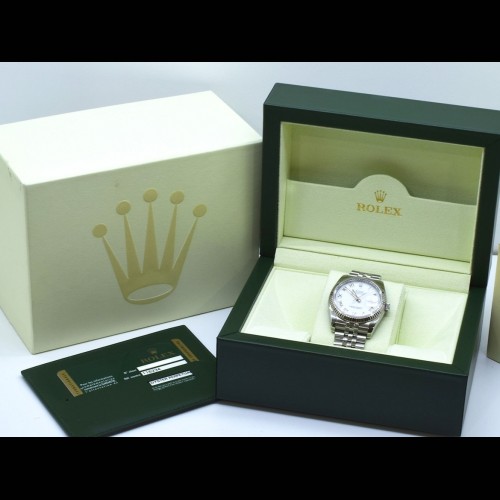 116234 White Roman Dial - Full Set 36mm
