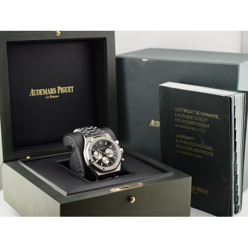 Chronograph Black Dial 26331ST Like New Full Set