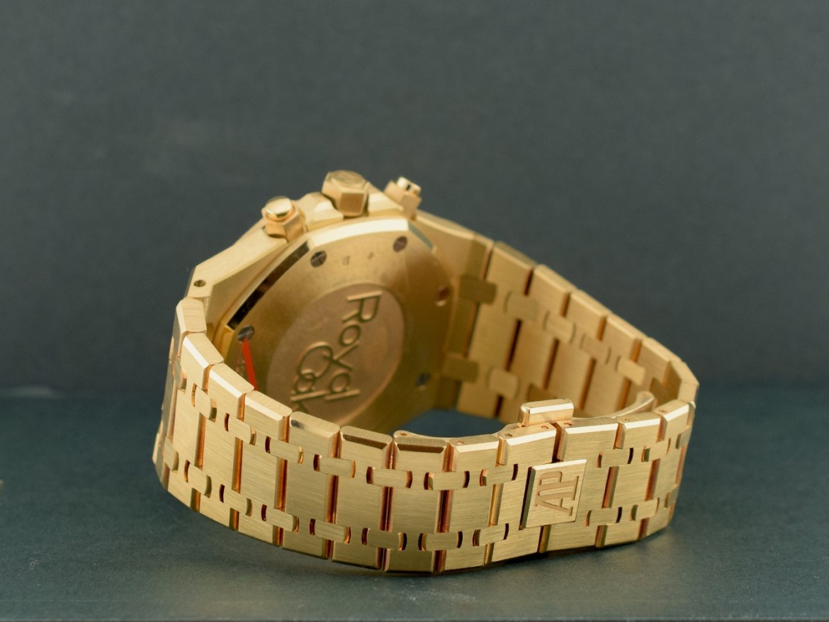 Chronograph Yellow Gold Blue dial Full Set - Boutique Edition VERY RARE