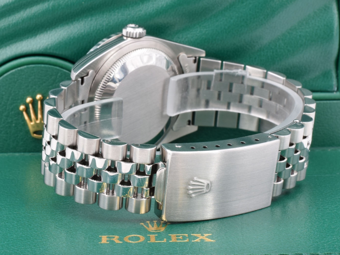 Black Dial With Big Diamonds - After Diamonds Bezel 36mm