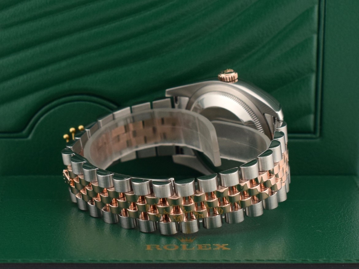 116231 Steel & Rose Gold With Jubilee Big Diamonds Dial - Full Set 36mm