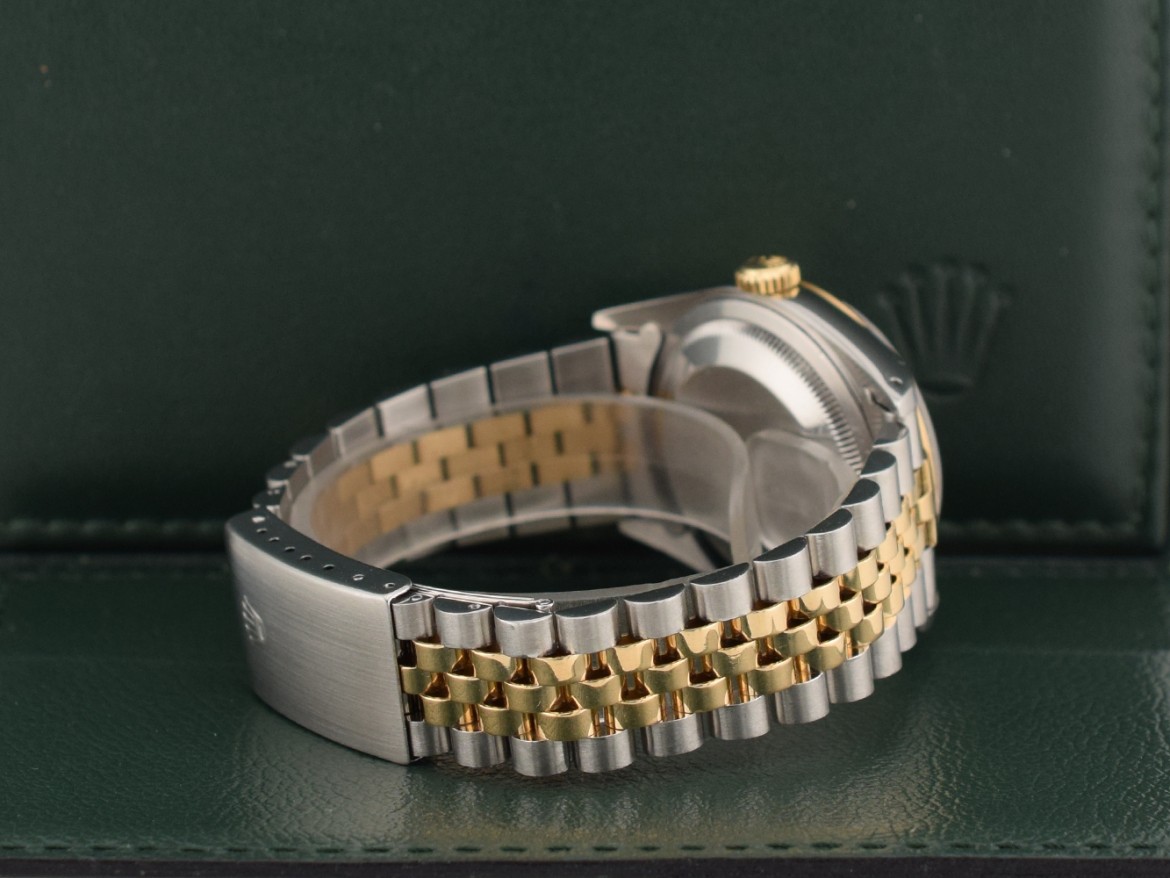 16233 Black Dial With Diamonds - Full Set 36mm