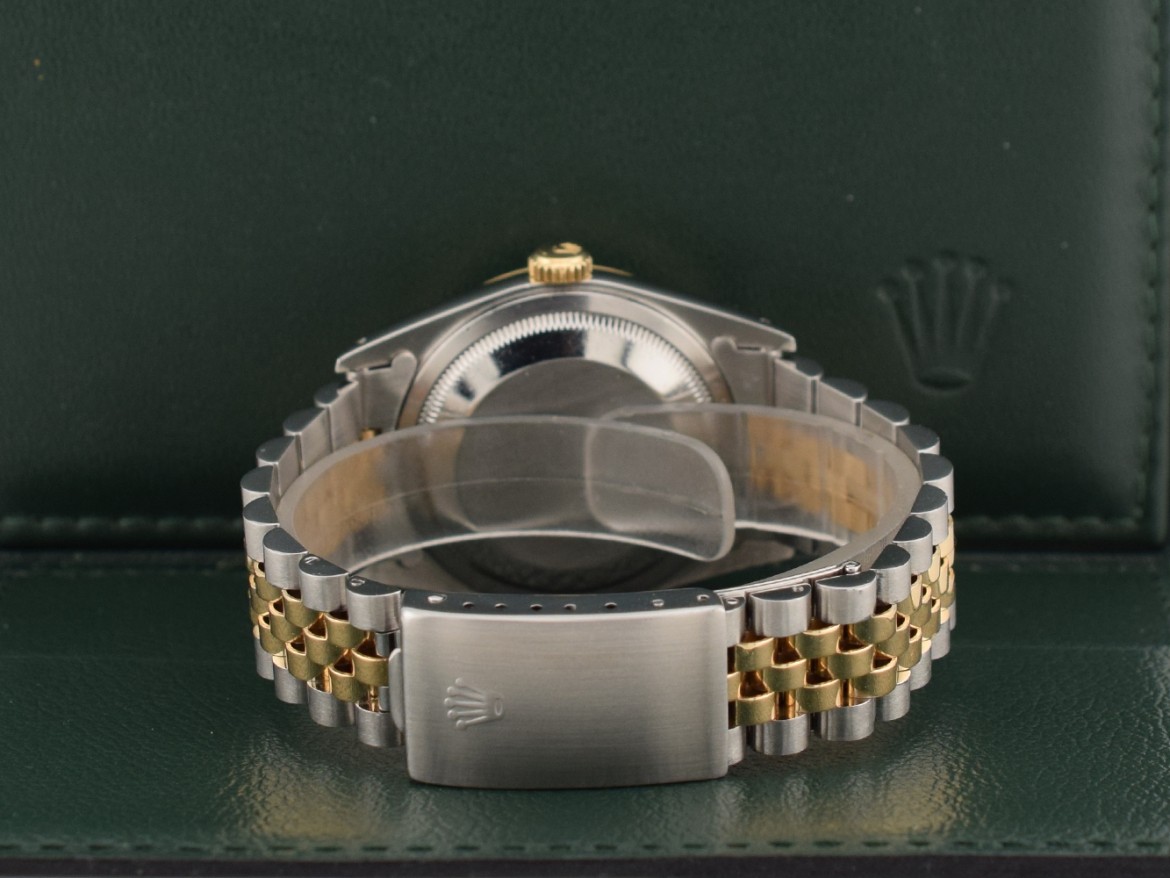 16233 Black Dial With Diamonds - Full Set 36mm