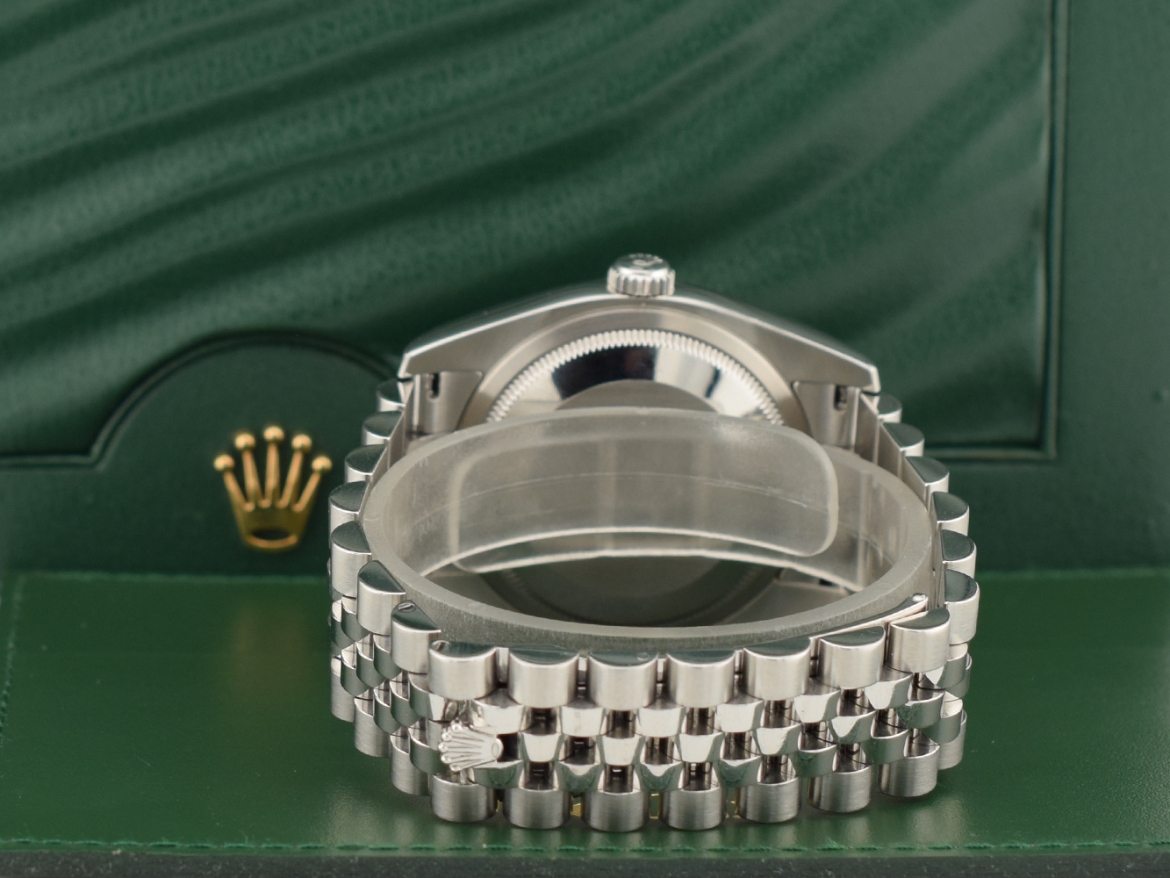 116234 Blue Dial With Big Diamonds - Full Set 36mm