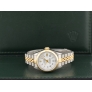 69173 White Roman Dial With Diamonds - Full Set 26mm