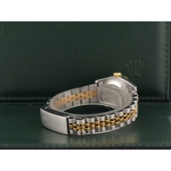 69173 White Roman Dial With Diamonds - Full Set 26mm