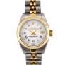 69173 White Roman Dial With Diamonds - Full Set 26mm