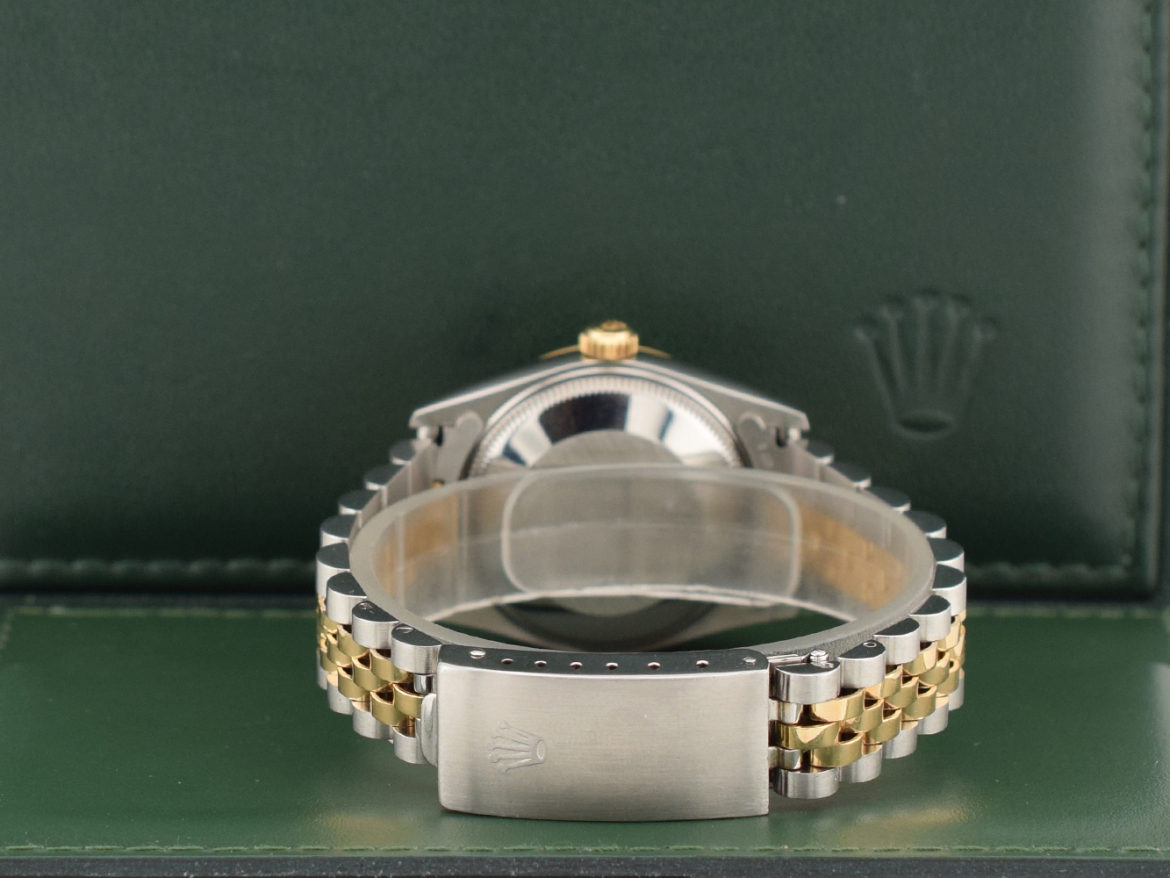 68273 Blue Dial With Diamonds - Full Set 31mm