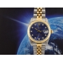 68273 Blue Dial With Diamonds - Full Set 31mm