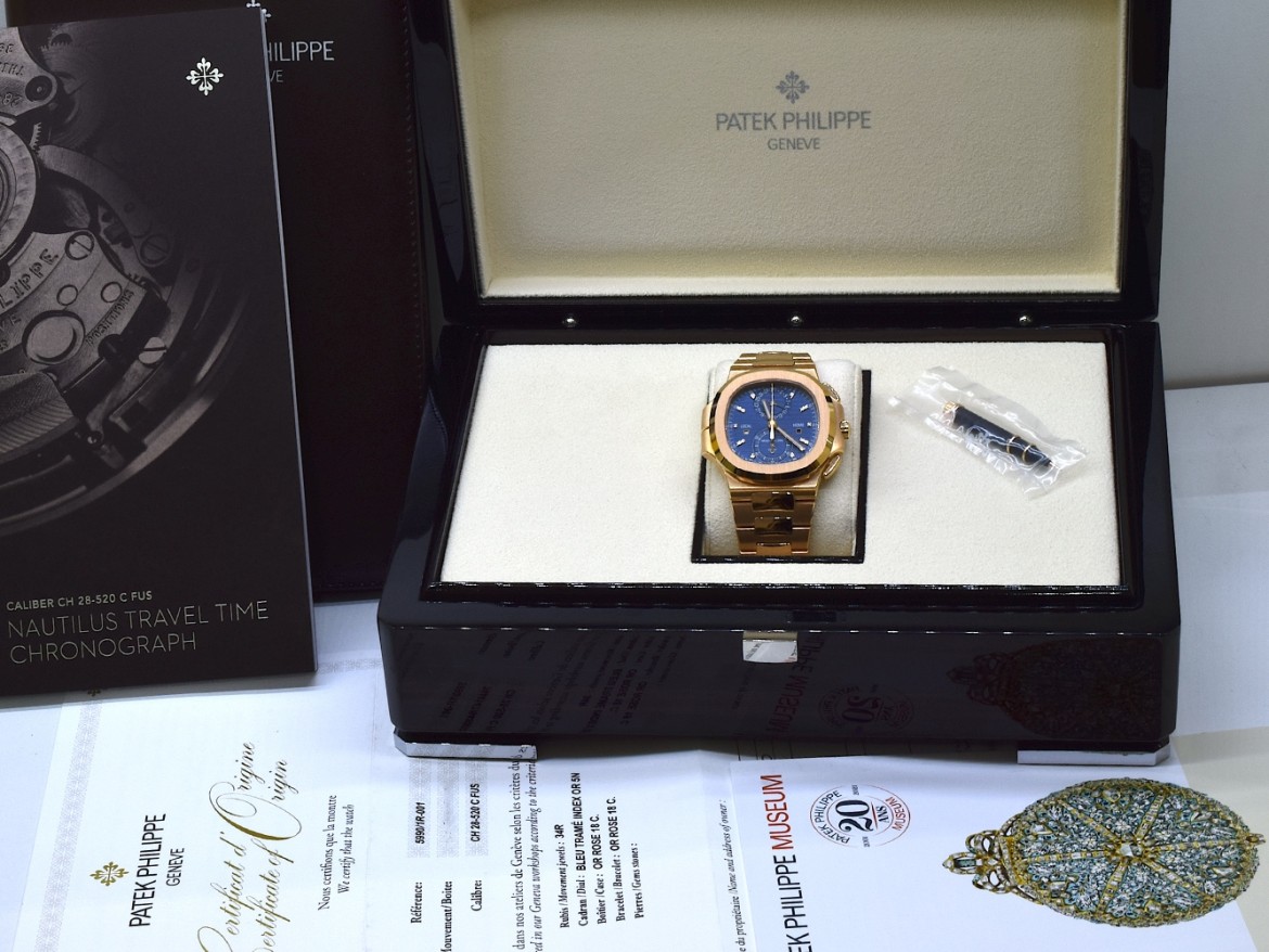 5990/1R-001 Rose Gold Chronograph - New 2024