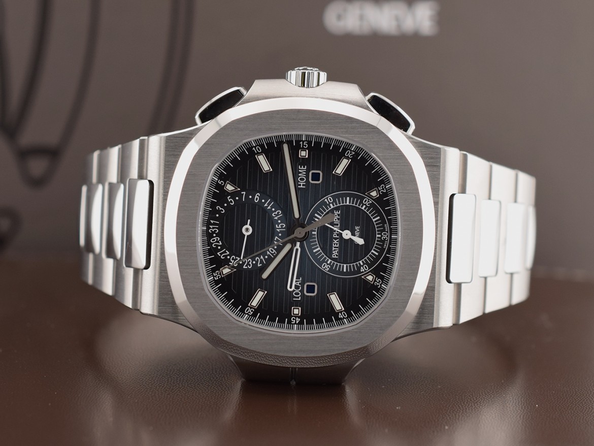 Travel Time Chronograph 5990/1A Blue Dial New