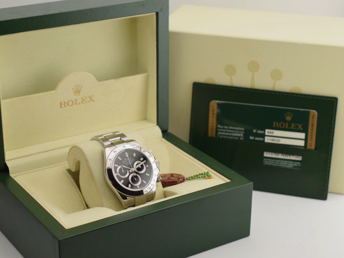 116520 Black Dial APH - Like new 2012