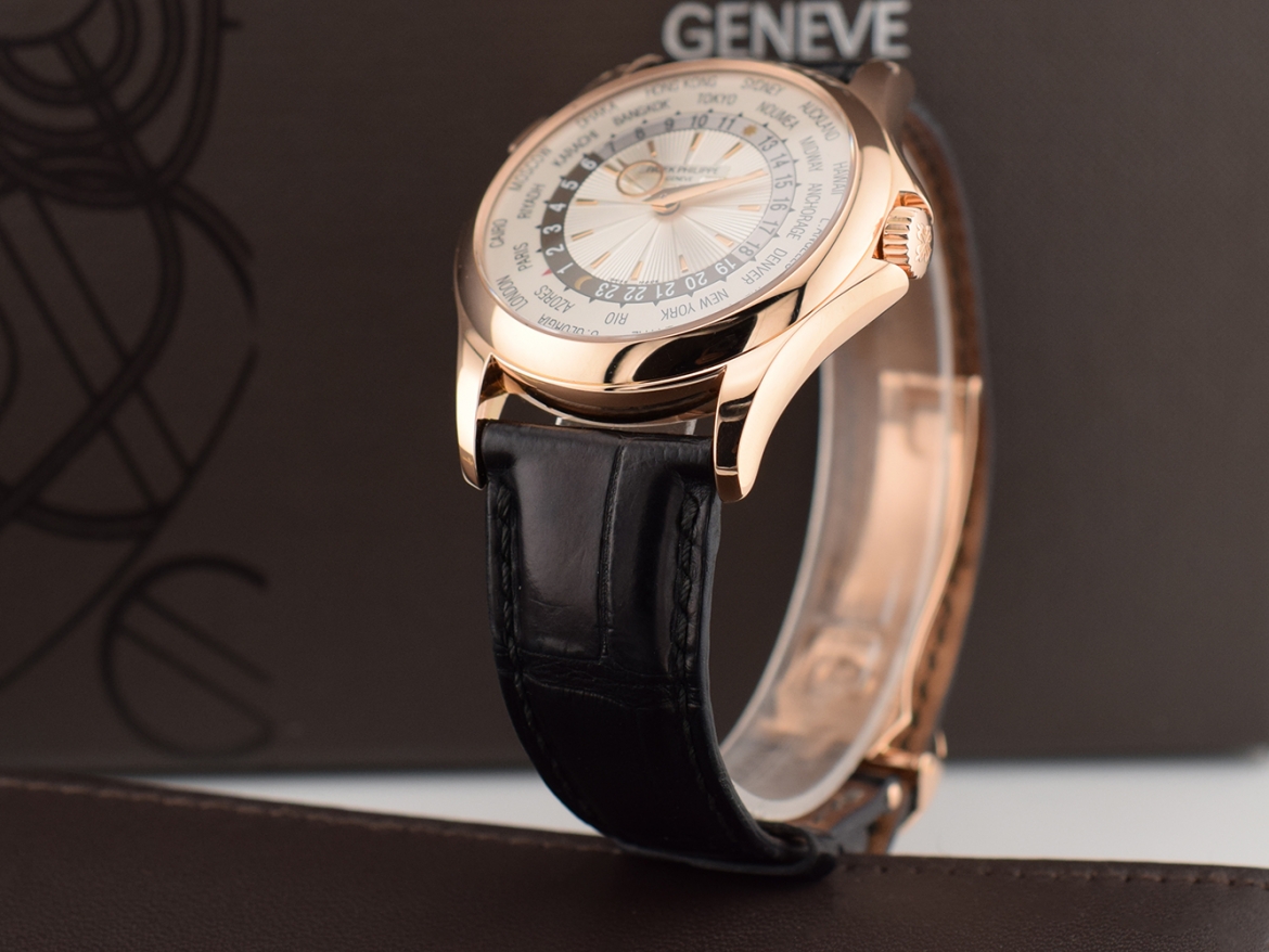 World Time 5130R - Very Rare 'Double P' - Rose Gold Full Set