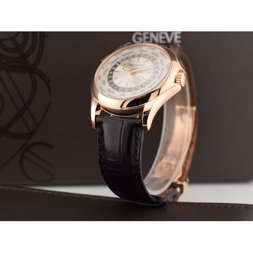 World Time 5130R - Very Rare 'Double P' - Rose Gold Full Set