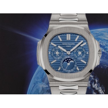 5740/1G-001 New 2020 - Perpetual Calendar White Gold