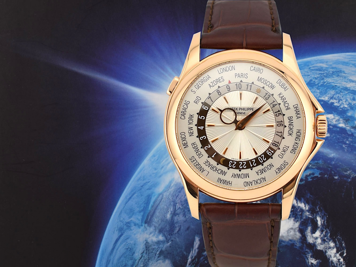 5130R-00 Rose Gold World Time - 2013