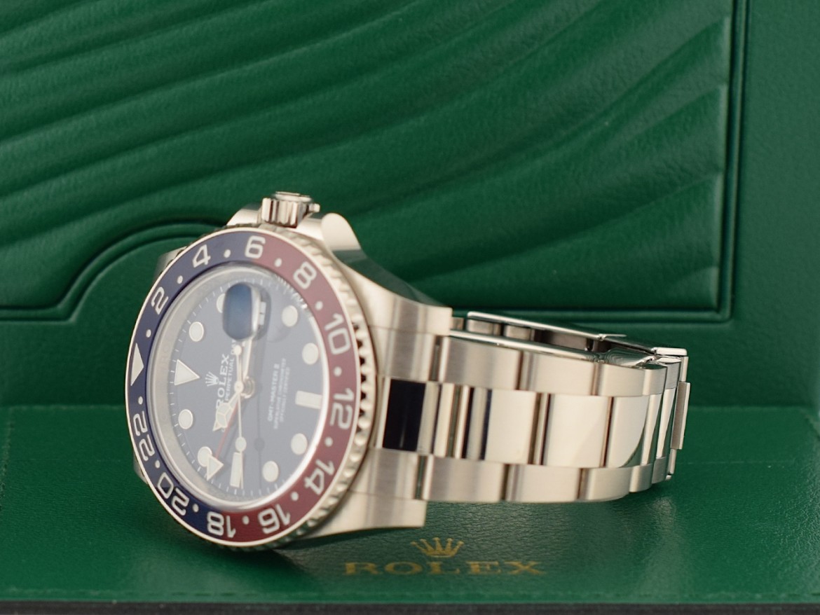126719BLRO New 2020 - White Gold & Blue Dial