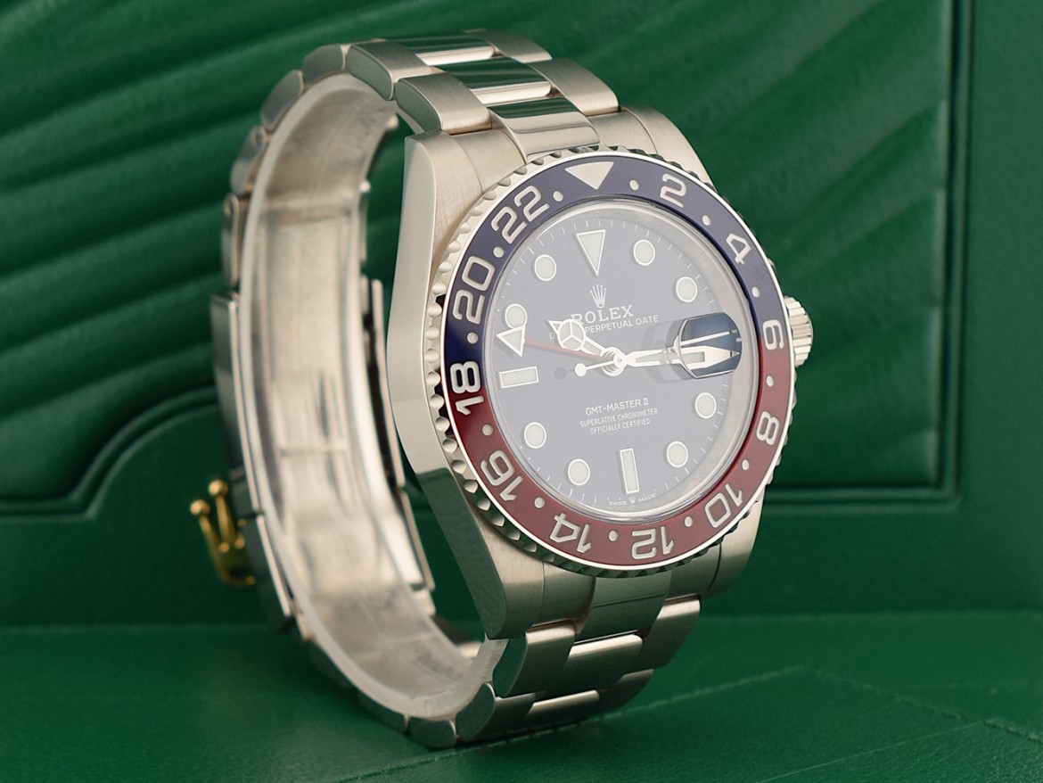 126719BLRO New 2020 - White Gold & Blue Dial