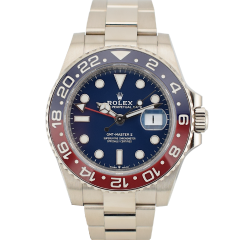 126719BLRO New 2020 - White Gold & Blue Dial