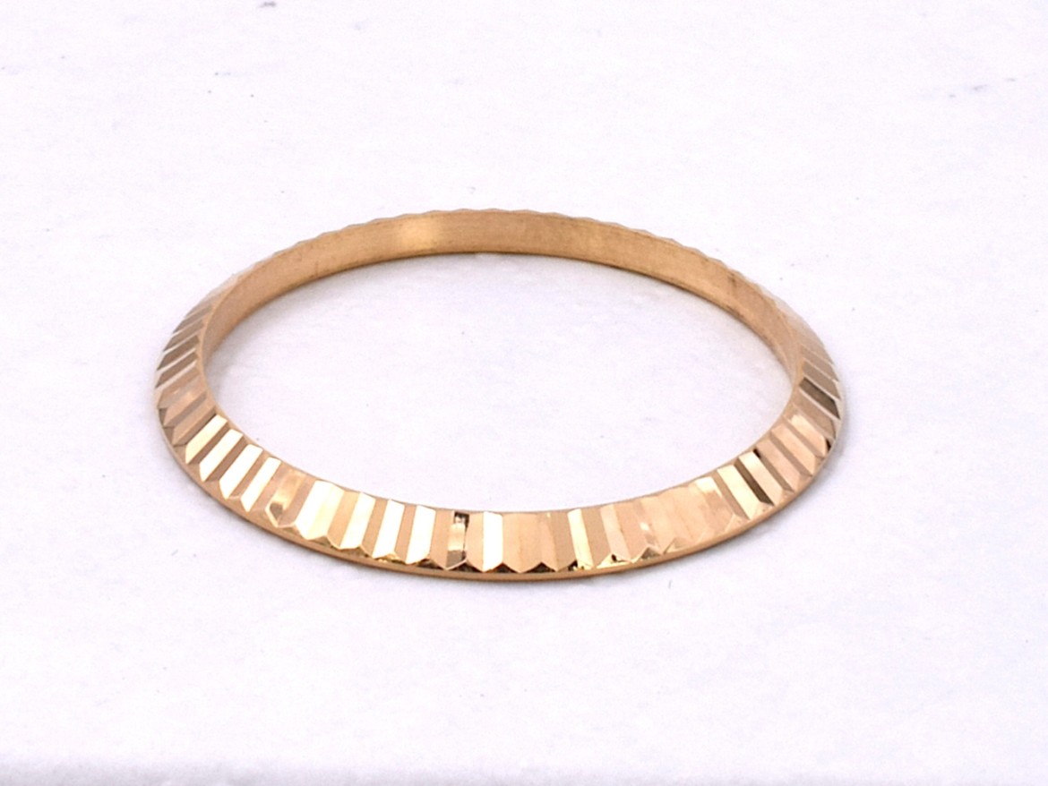 Rolex Datejust 26 mm lunetta originale/original bezel 18k