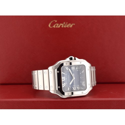 Santos Large Blue Dial WSSA0071 NEW