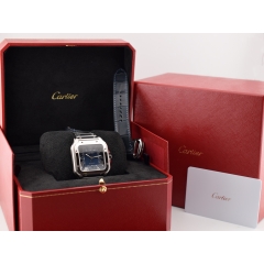 Santos Large Blue Dial WSSA0071 NEW