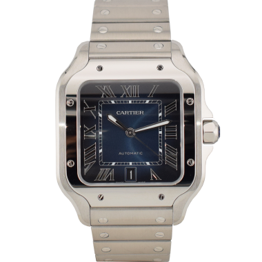 Santos Large Blue Dial WSSA0071 NEW