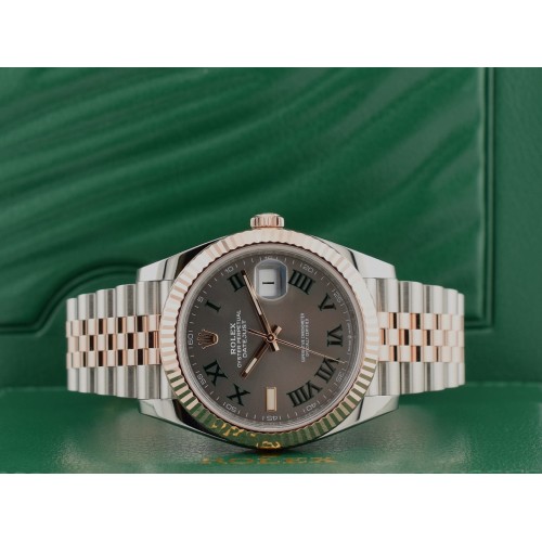 126331 Steel & Rose Gold With Wimbledon Dial 41mm - New 2024