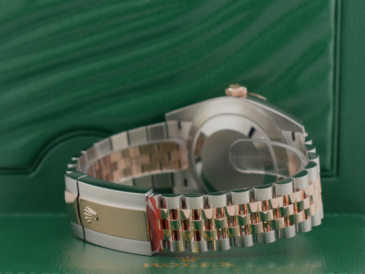 126331 Steel & Rose Gold With Wimbledon Dial 41mm - New 2024