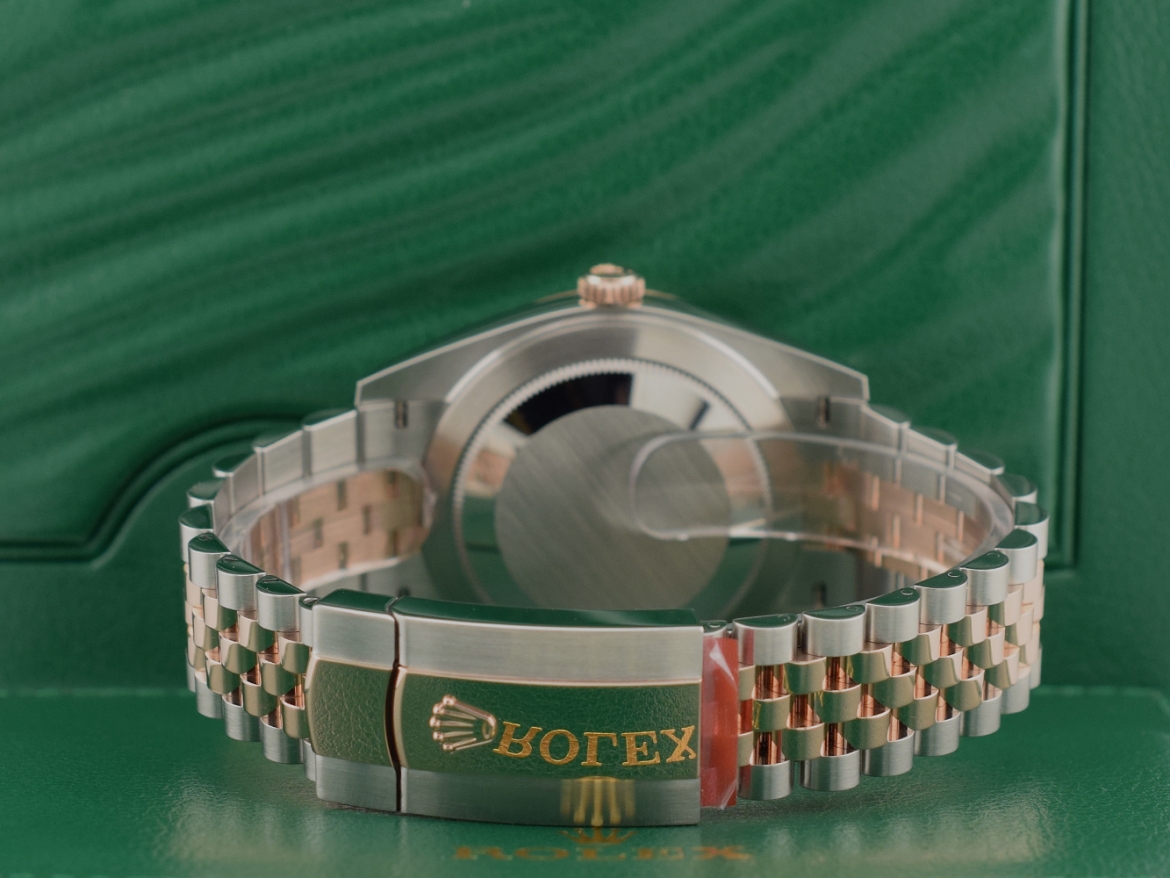 126331 Steel & Rose Gold With Wimbledon Dial 41mm - New 2024