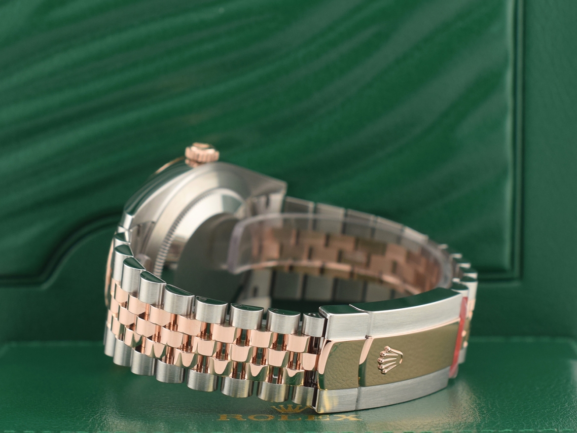 126331 Steel & Rose Gold With Wimbledon Dial 41mm - New 2024