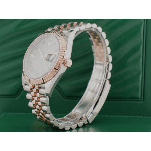126331 Steel & Rose Gold With Wimbledon Dial 41mm - New 2024