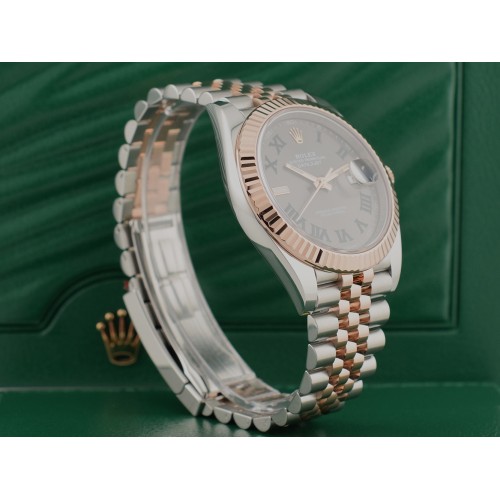 126331 Steel & Rose Gold With Wimbledon Dial 41mm - New 2024