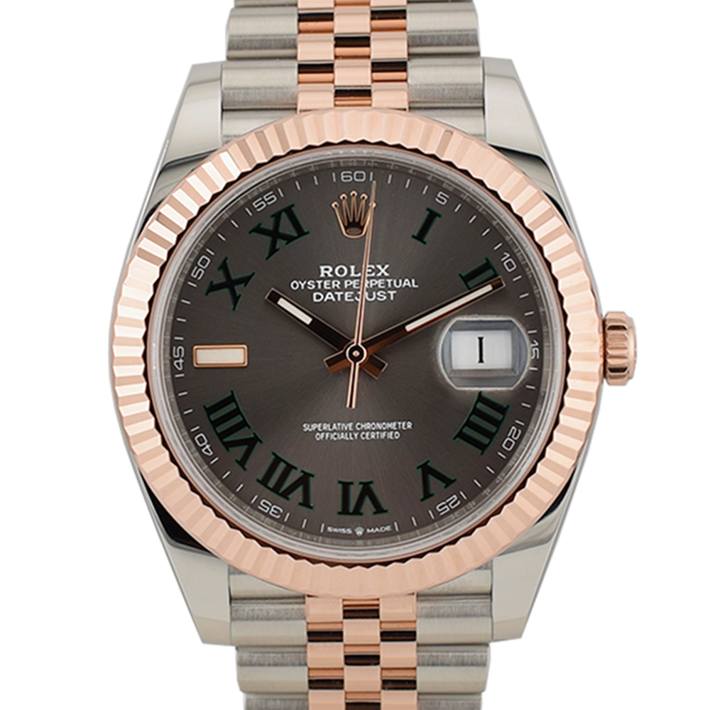 126331 Steel & Rose Gold With Wimbledon Dial 41mm - New 2024