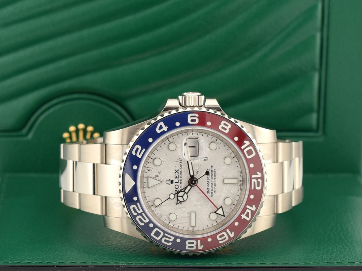 White Gold Pepsi Meteorite Dial 126719BLRO 2020 NEW Stickers