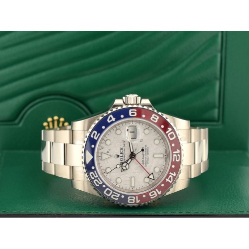 White Gold Pepsi Meteorite Dial 126719BLRO 2020 NEW Stickers