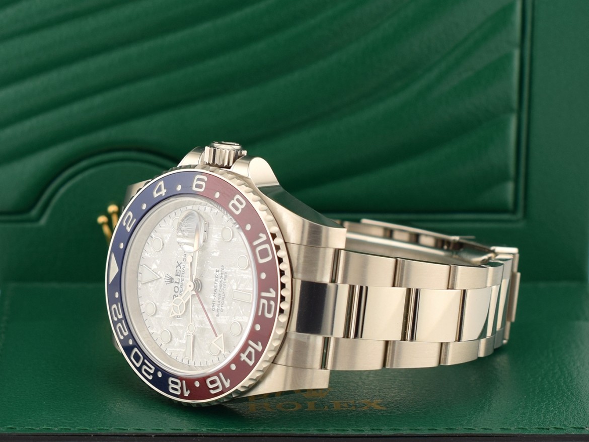 White Gold Pepsi Meteorite Dial 126719BLRO 2020 NEW Stickers