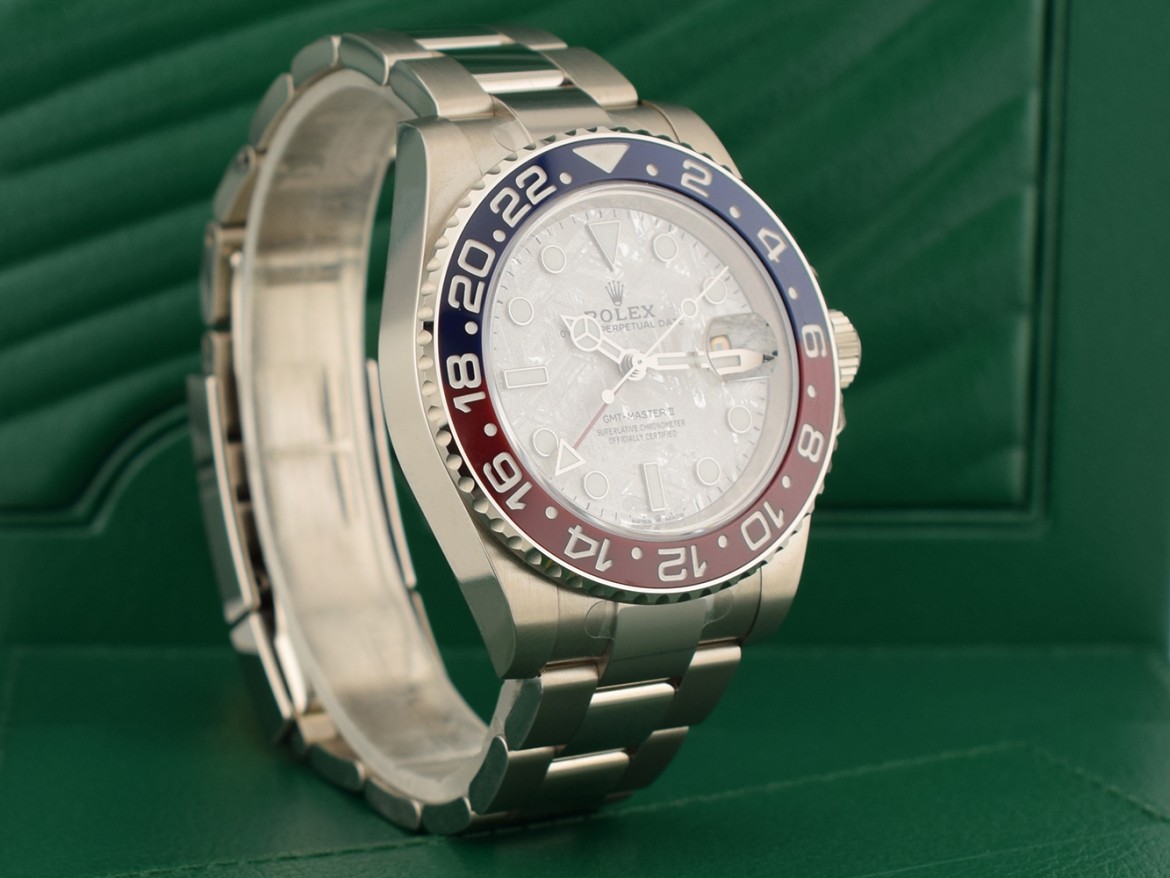 White Gold Pepsi Meteorite Dial 126719BLRO 2020 NEW Stickers