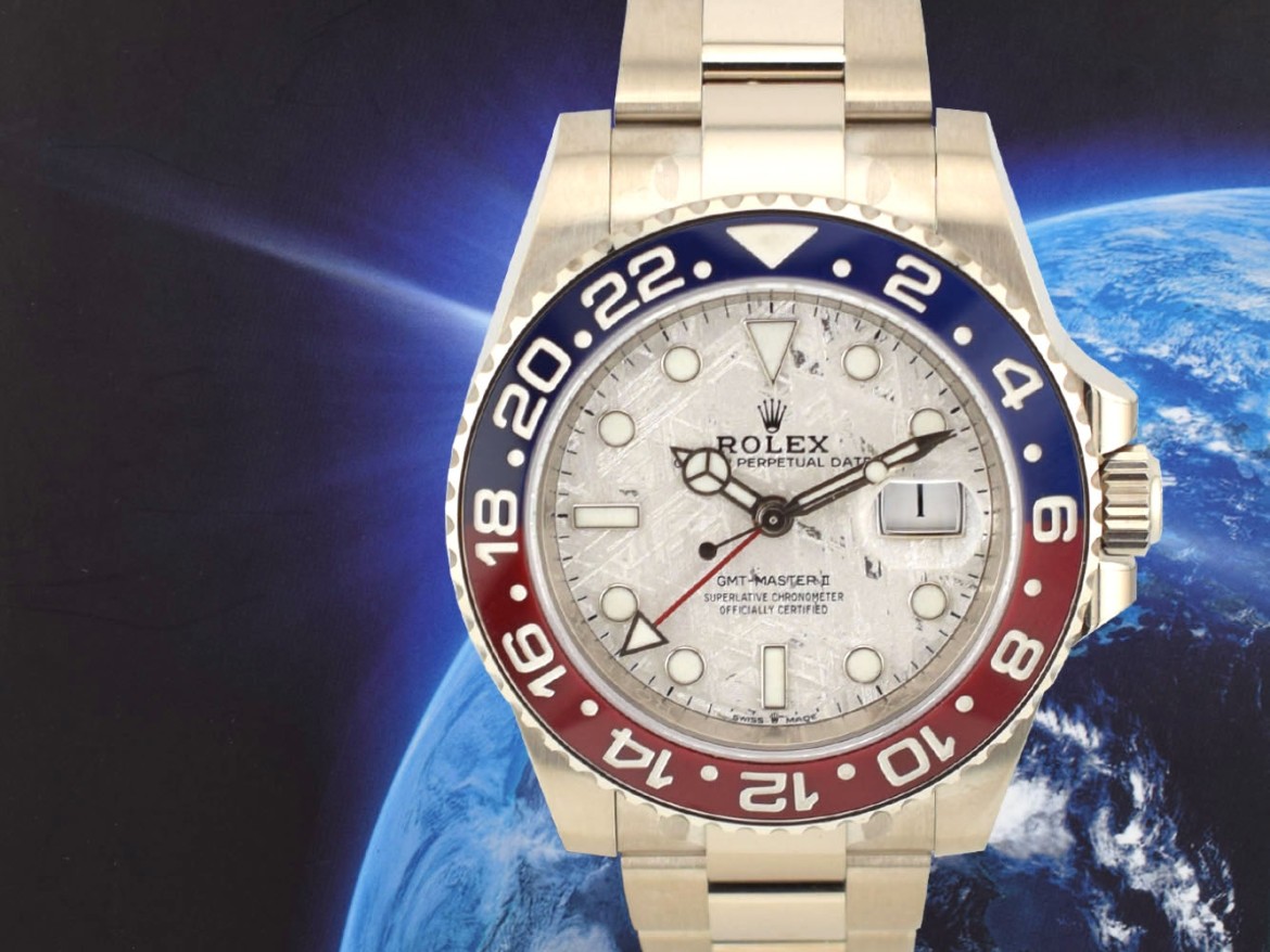 White Gold Pepsi Meteorite Dial 126719BLRO 2020 NEW Stickers