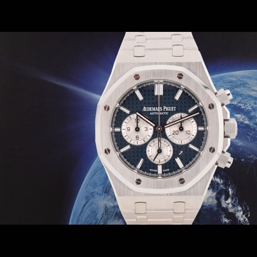 26331ST Chrono. Blue dial. ful set