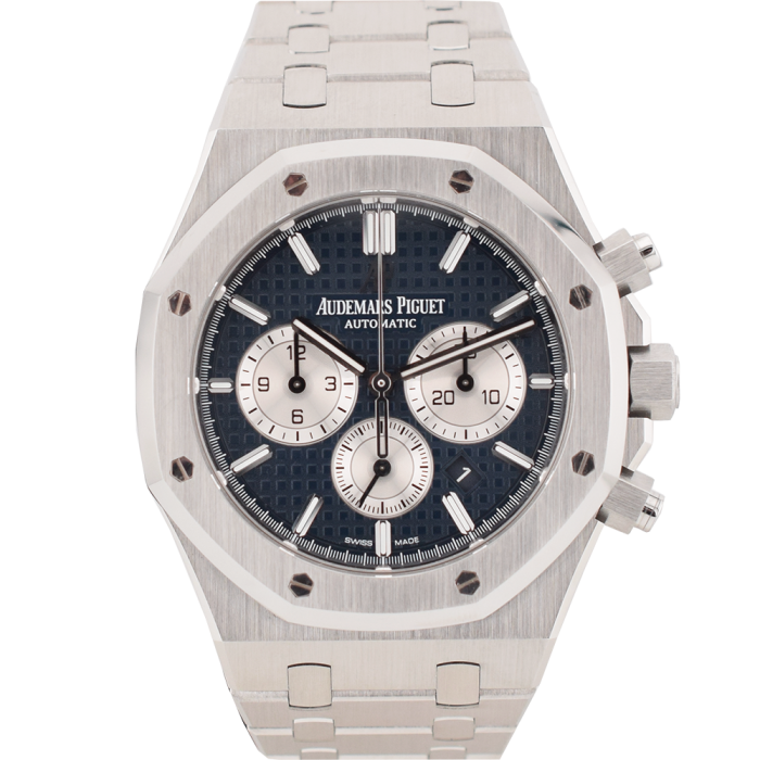 26331ST Chrono. Blue dial. ful set